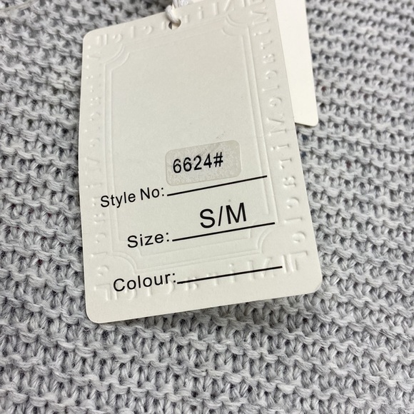 NWT - Miracle Fashion Grey Cardigan - Sz S/M - Picture 5 of 6